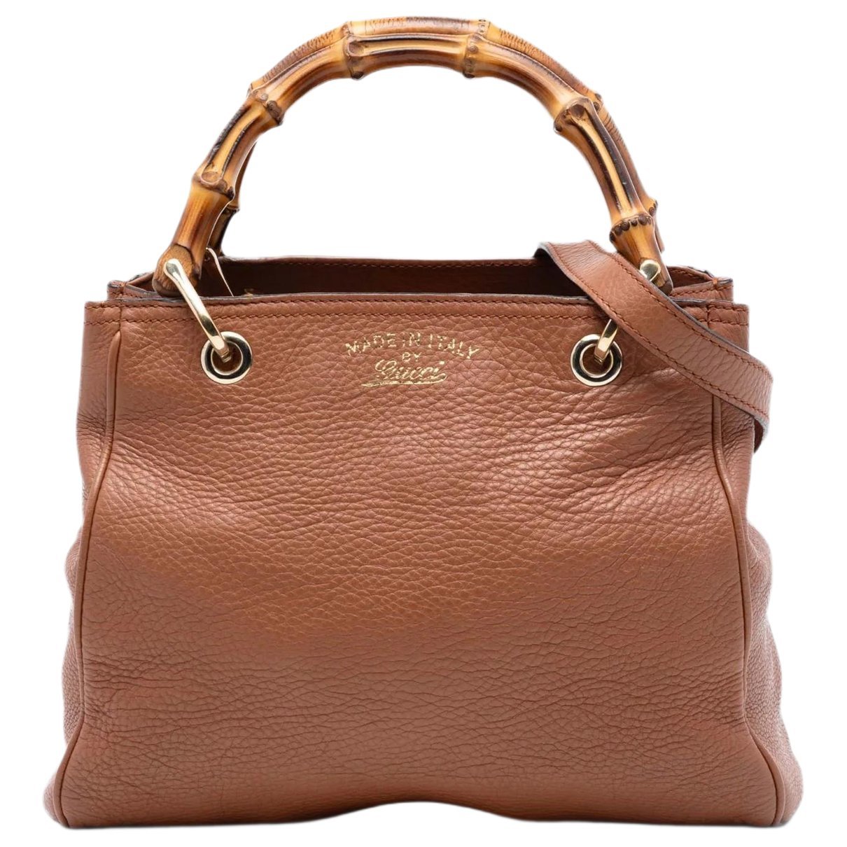 Bamboo leather satchel
