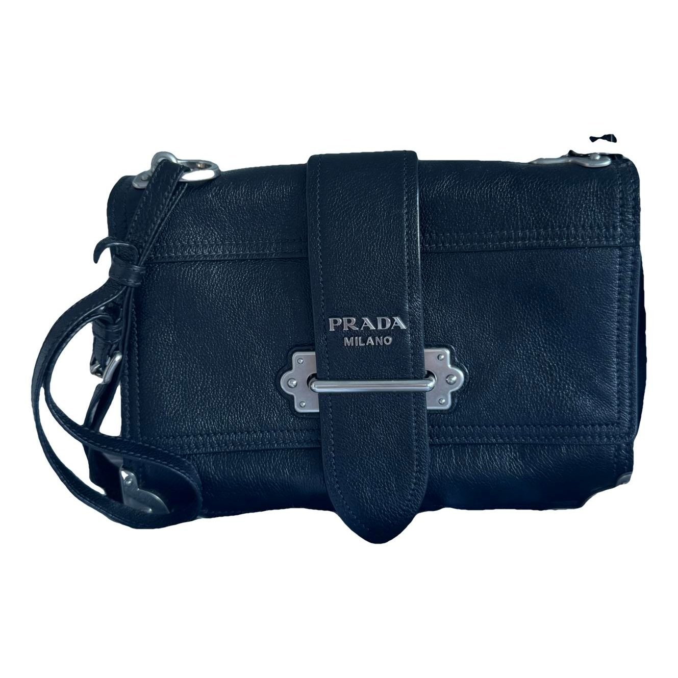Micro Box leather handbag
