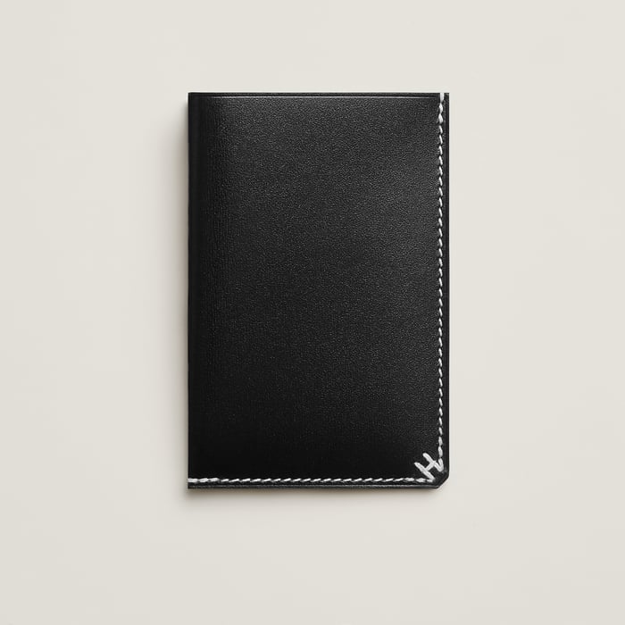 Noir H Sellier Card Holder