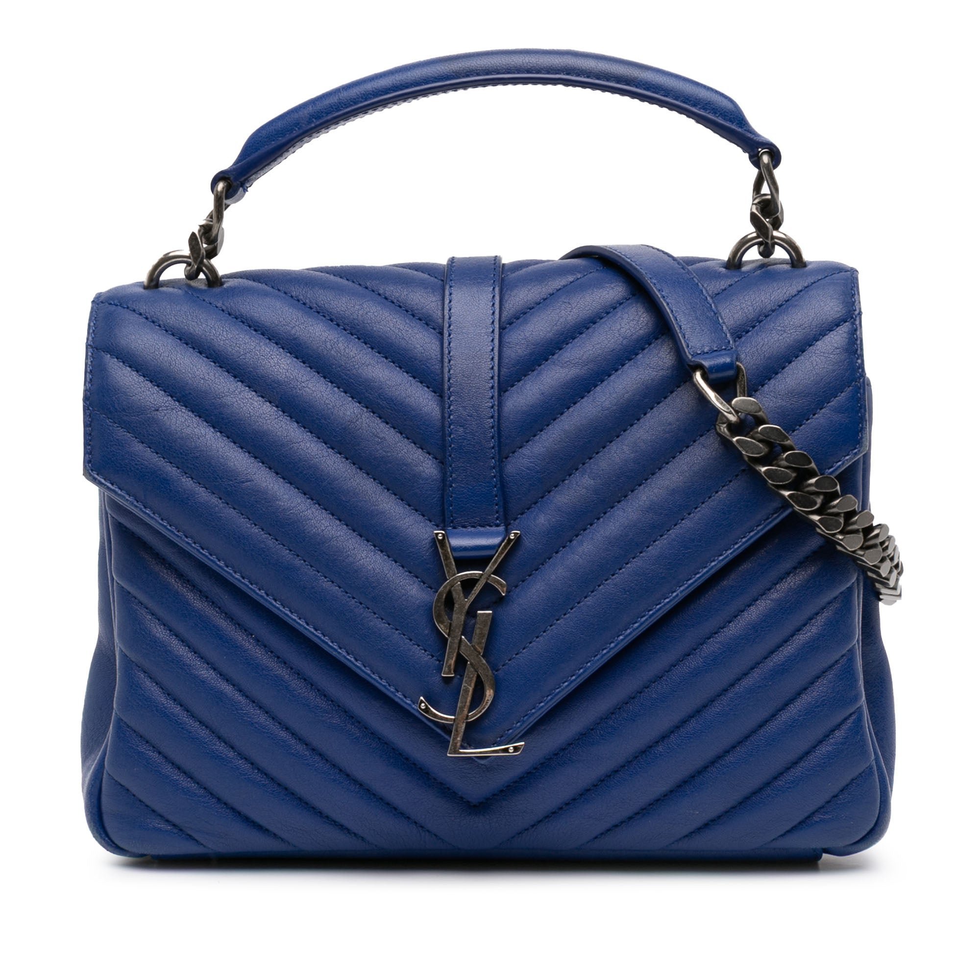 Leather satchel