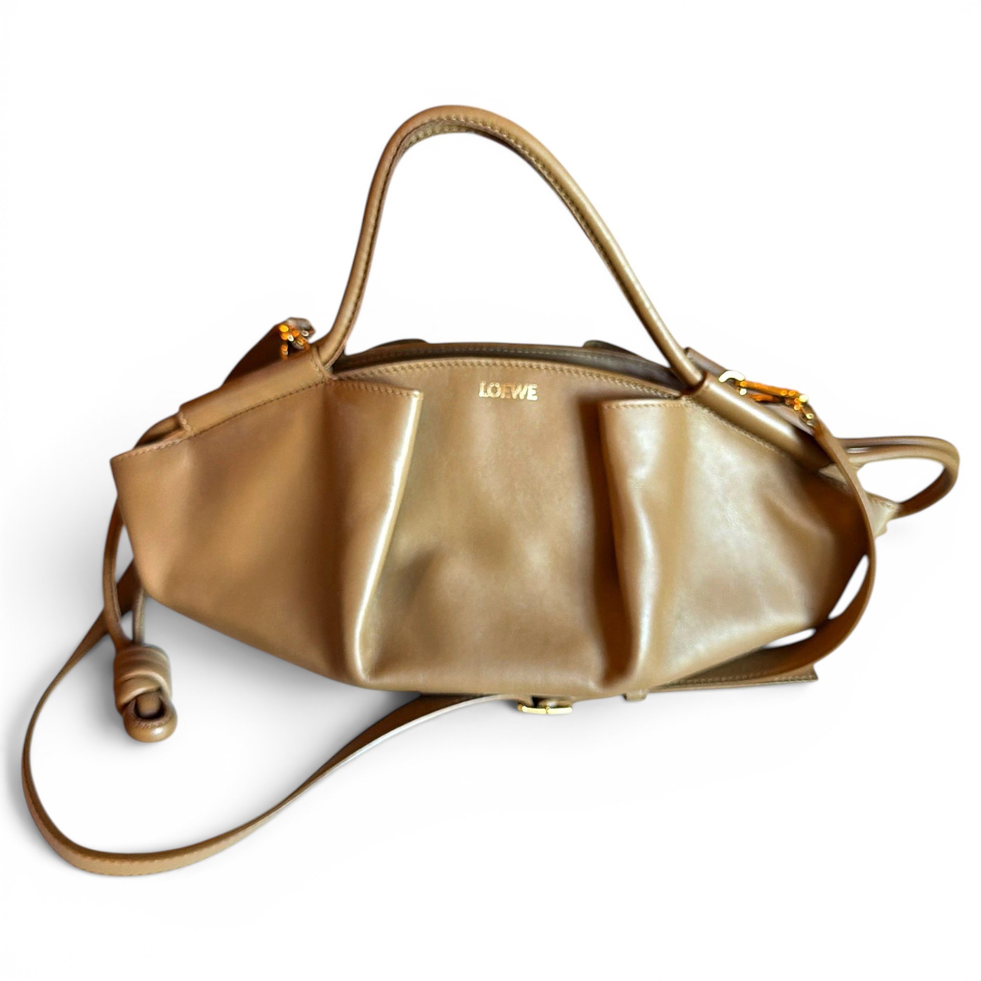 Paseo leather handbag