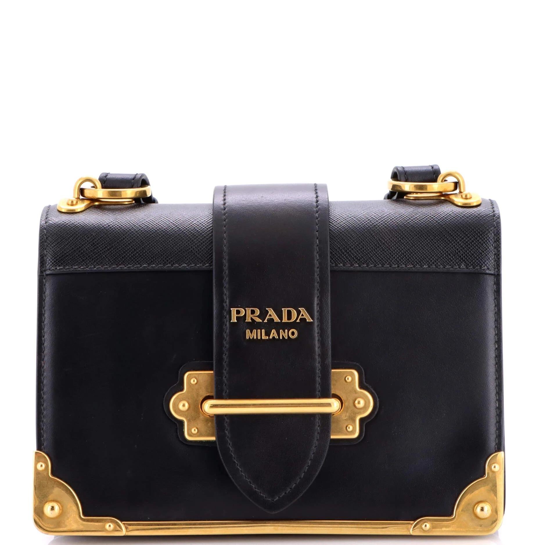 Leather crossbody bag