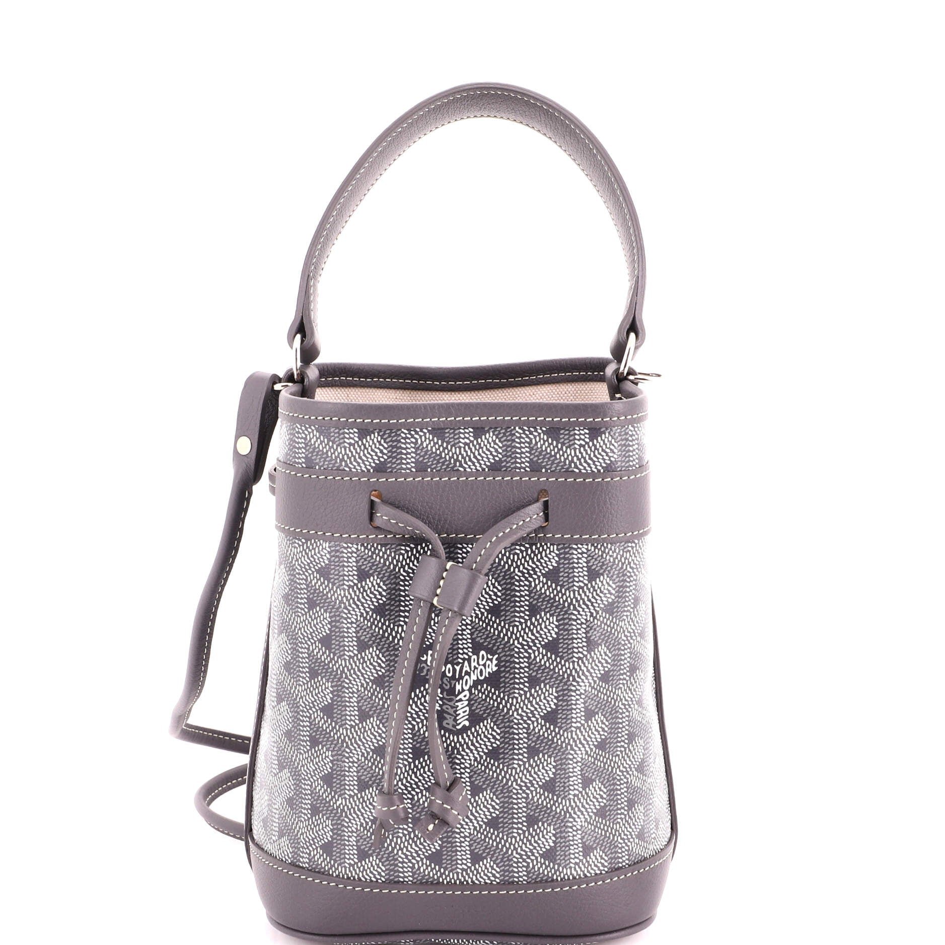 Petit Flot Bucket Bag Coated Canvas Mini