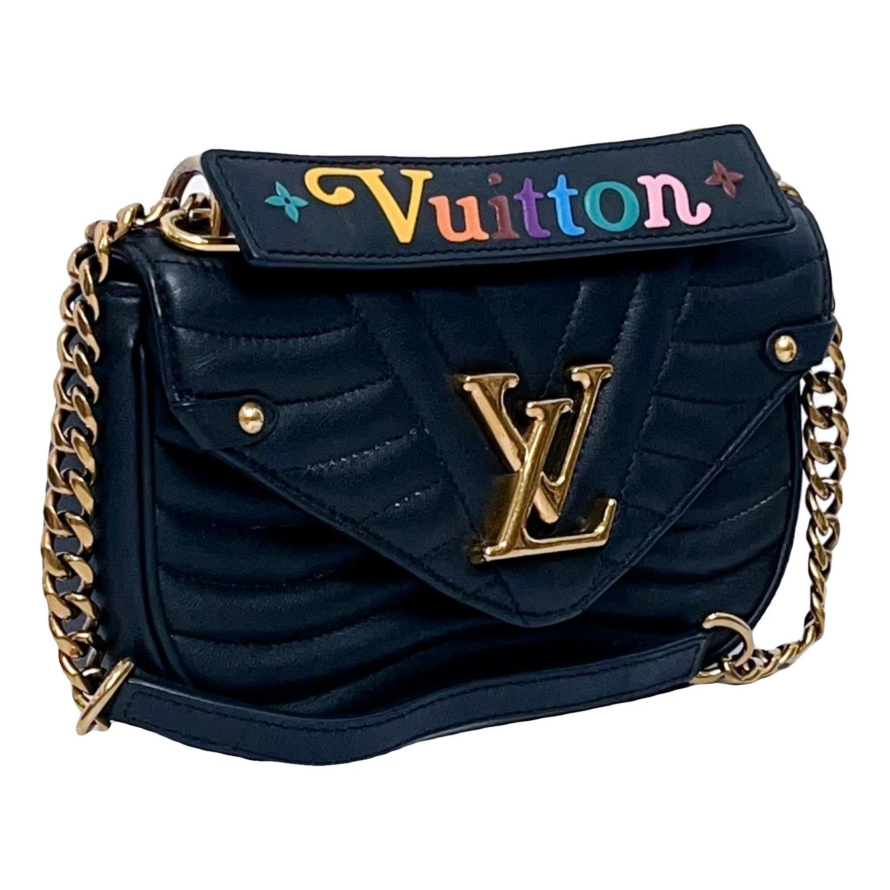New Wave leather handbag