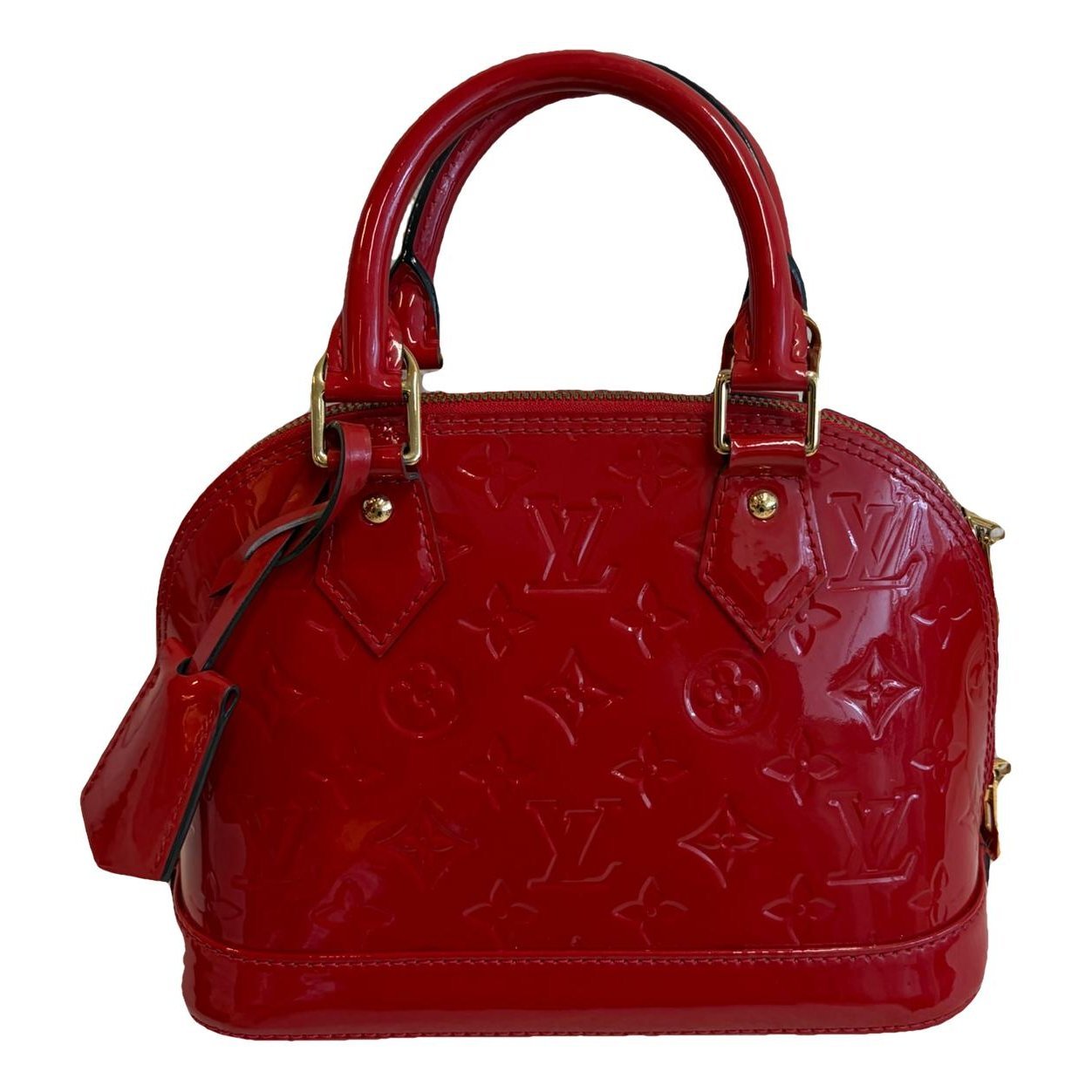 Alma BB patent leather handbag