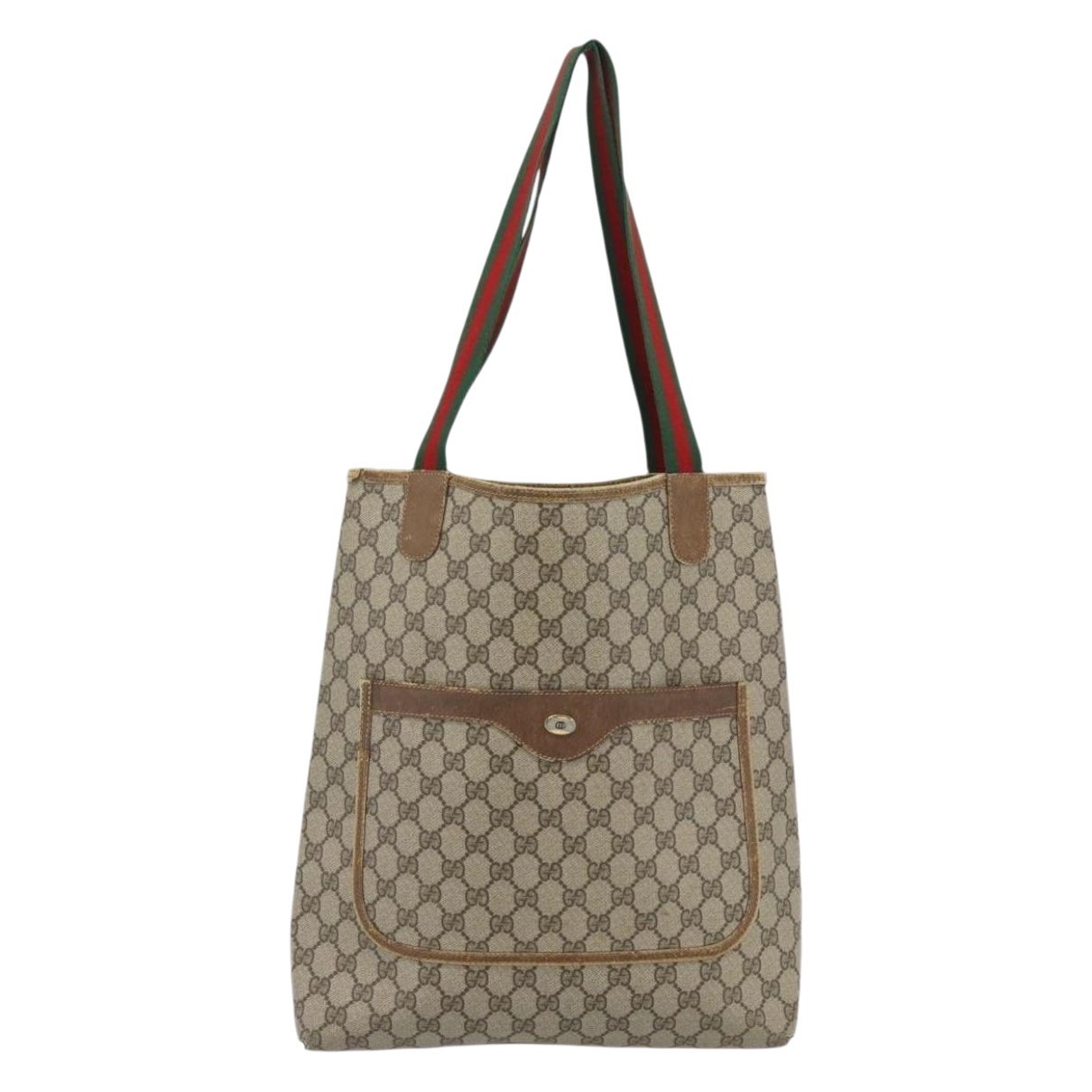 Leather tote