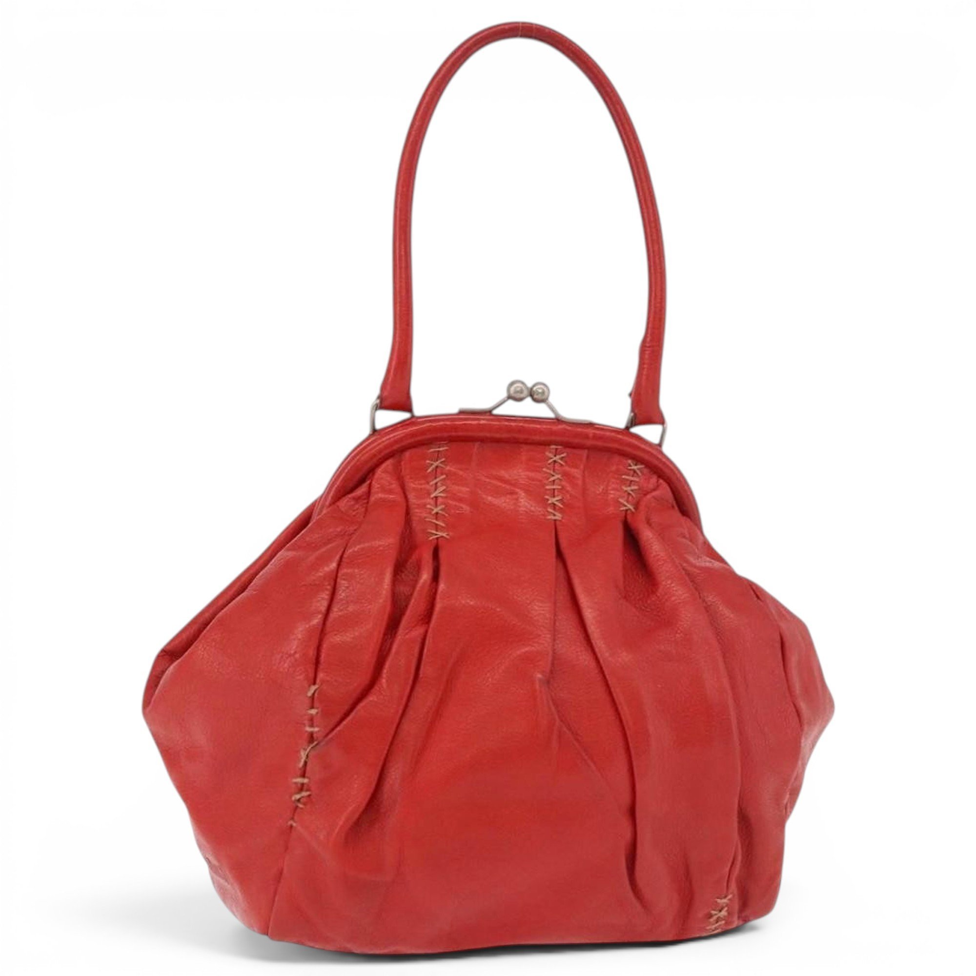 Leather handbag