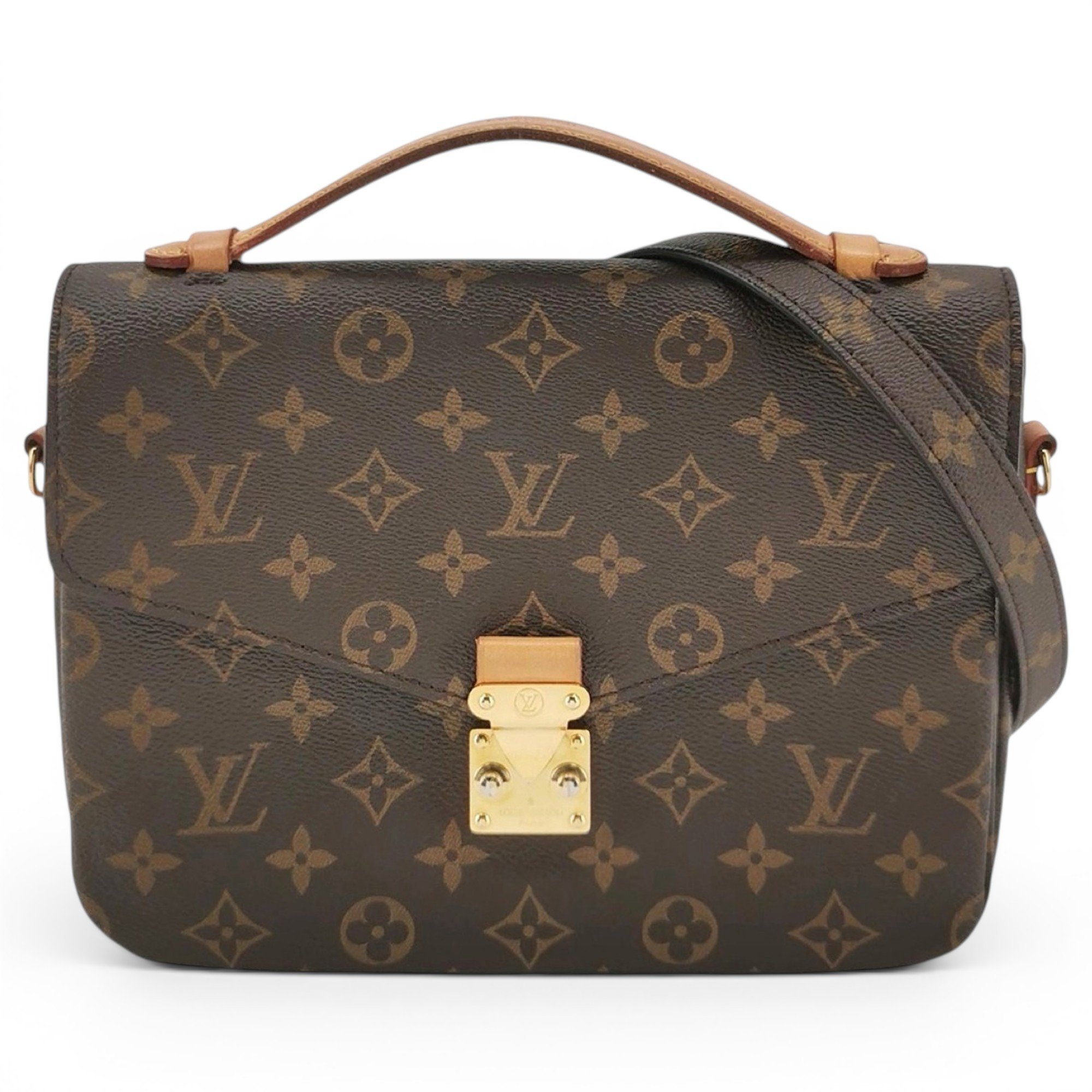 Metis leather handbag