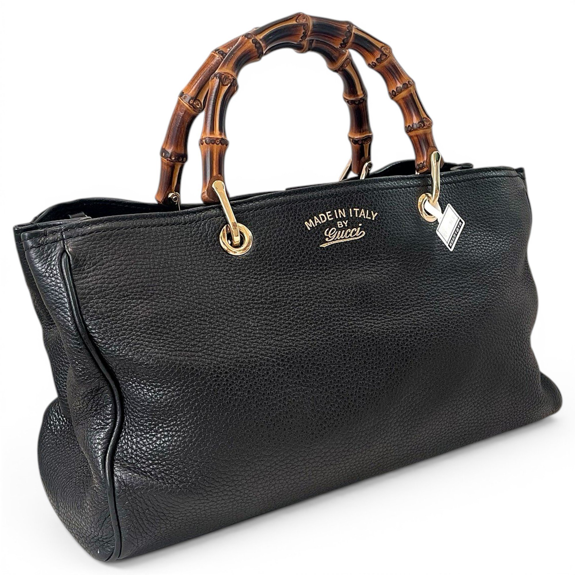 Bamboo Daily Top Handle leather handbag