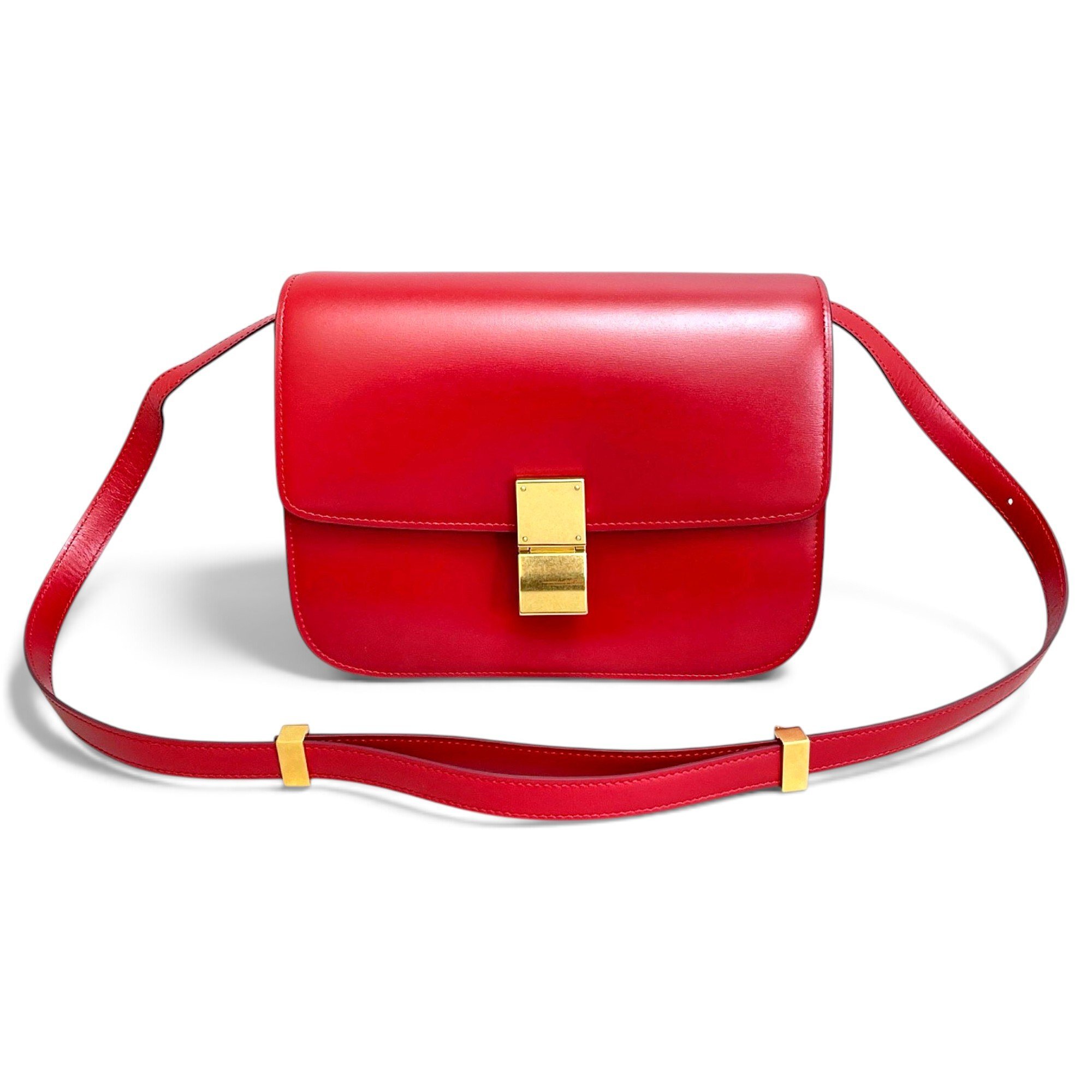 Classic leather handbag