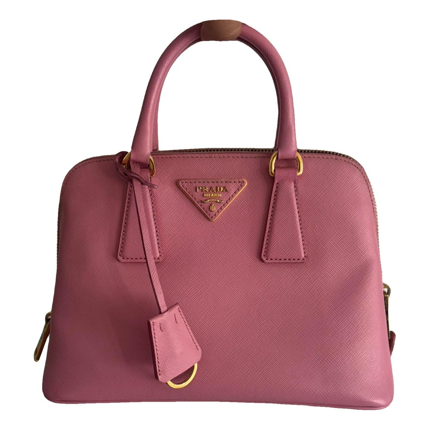 Promenade leather handbag