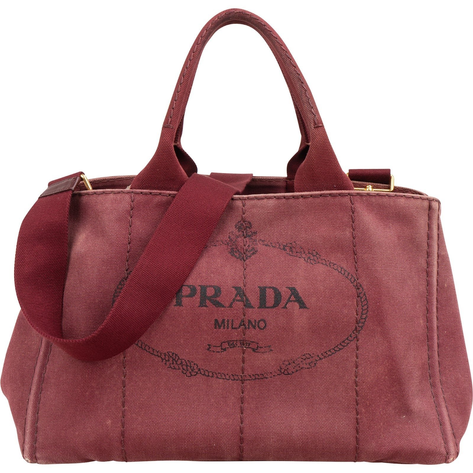 Prada Galleria cloth crossbody bag