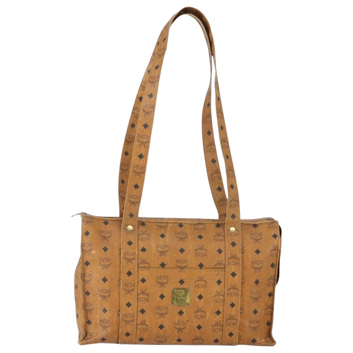 Leather tote