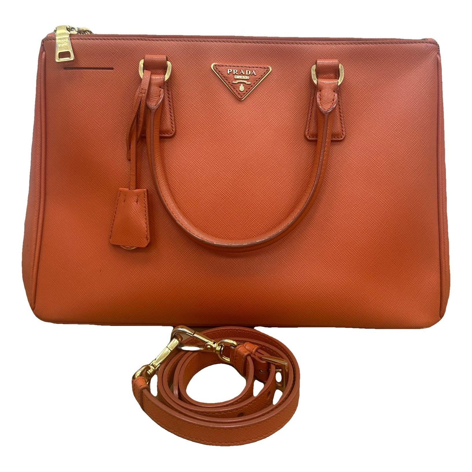 Galleria leather handbag