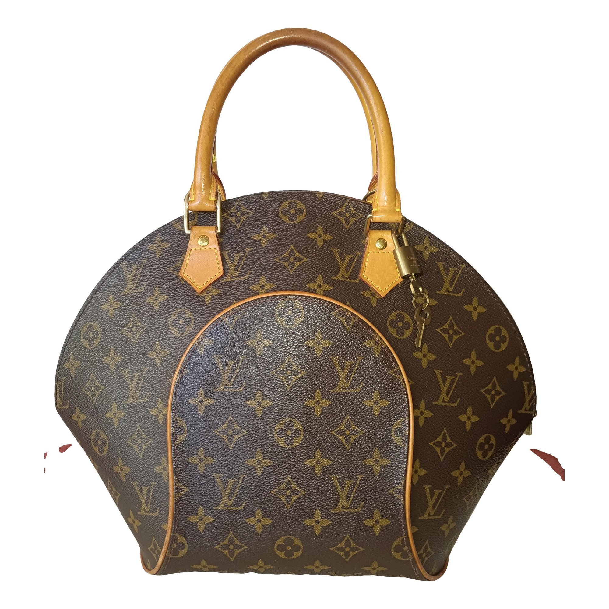 Ellipse cloth handbag