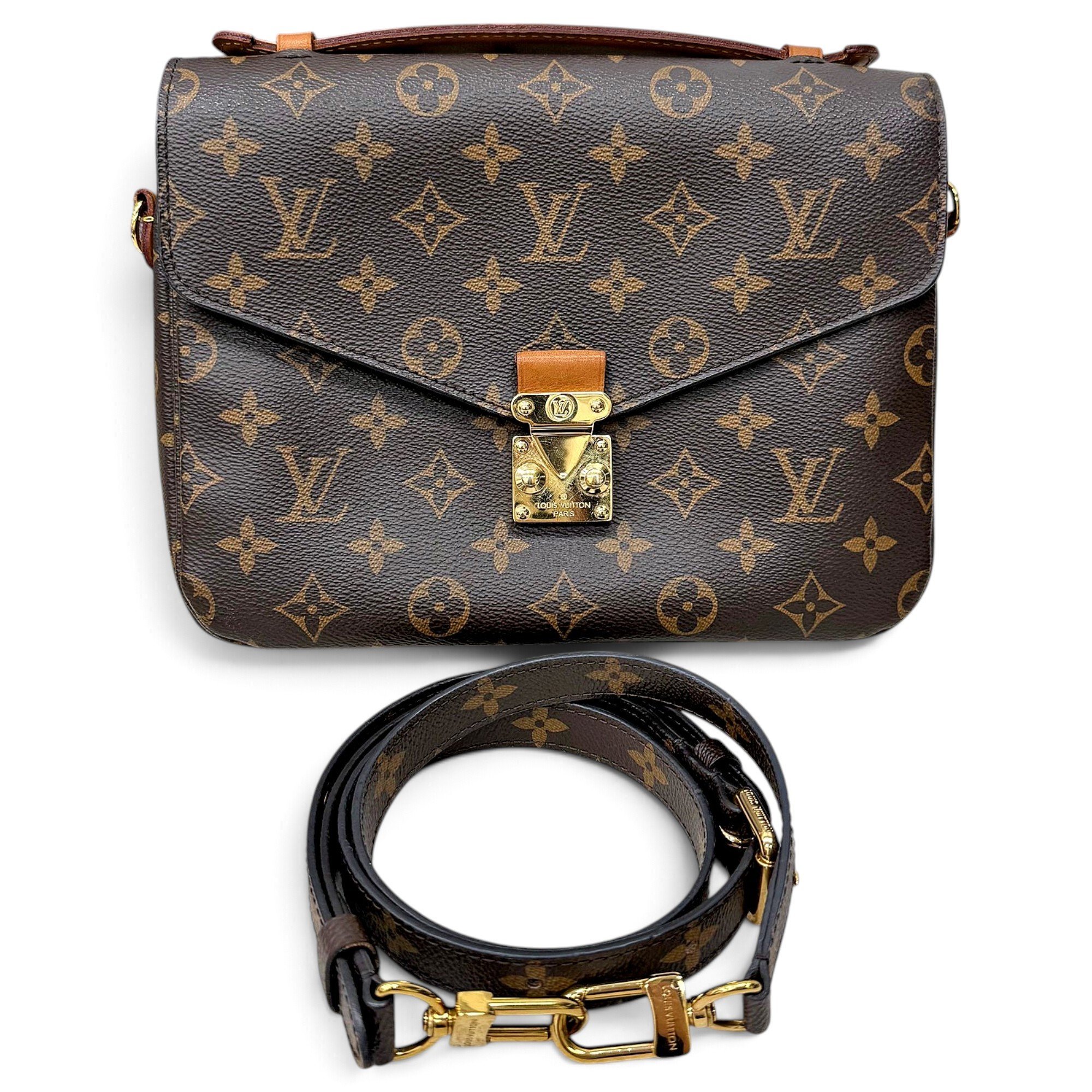Metis leather handbag