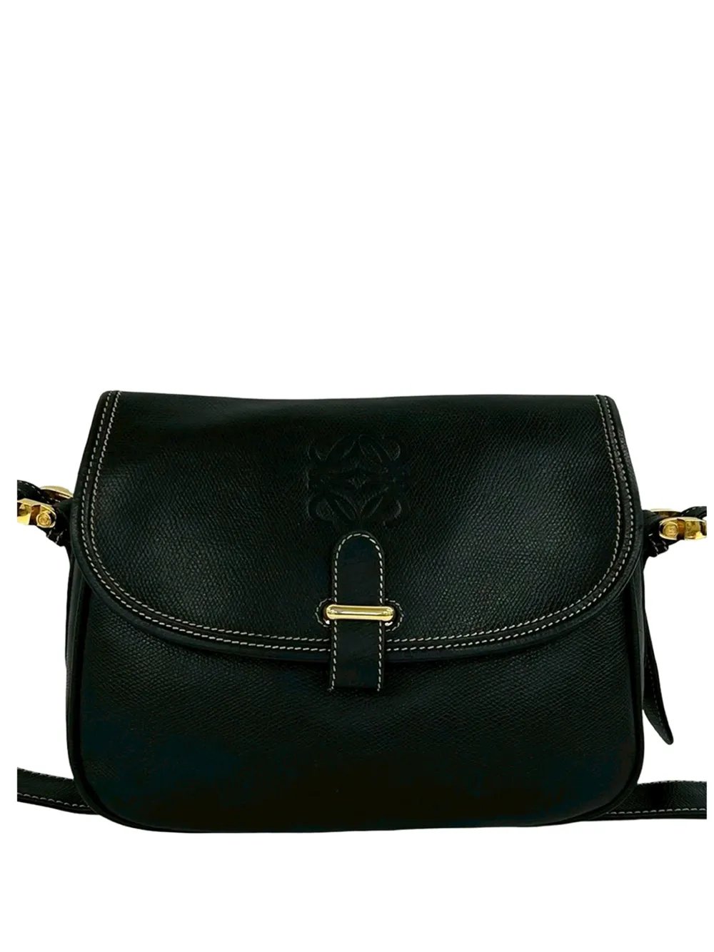 2010-2026 Leather Anagram crossbody bag