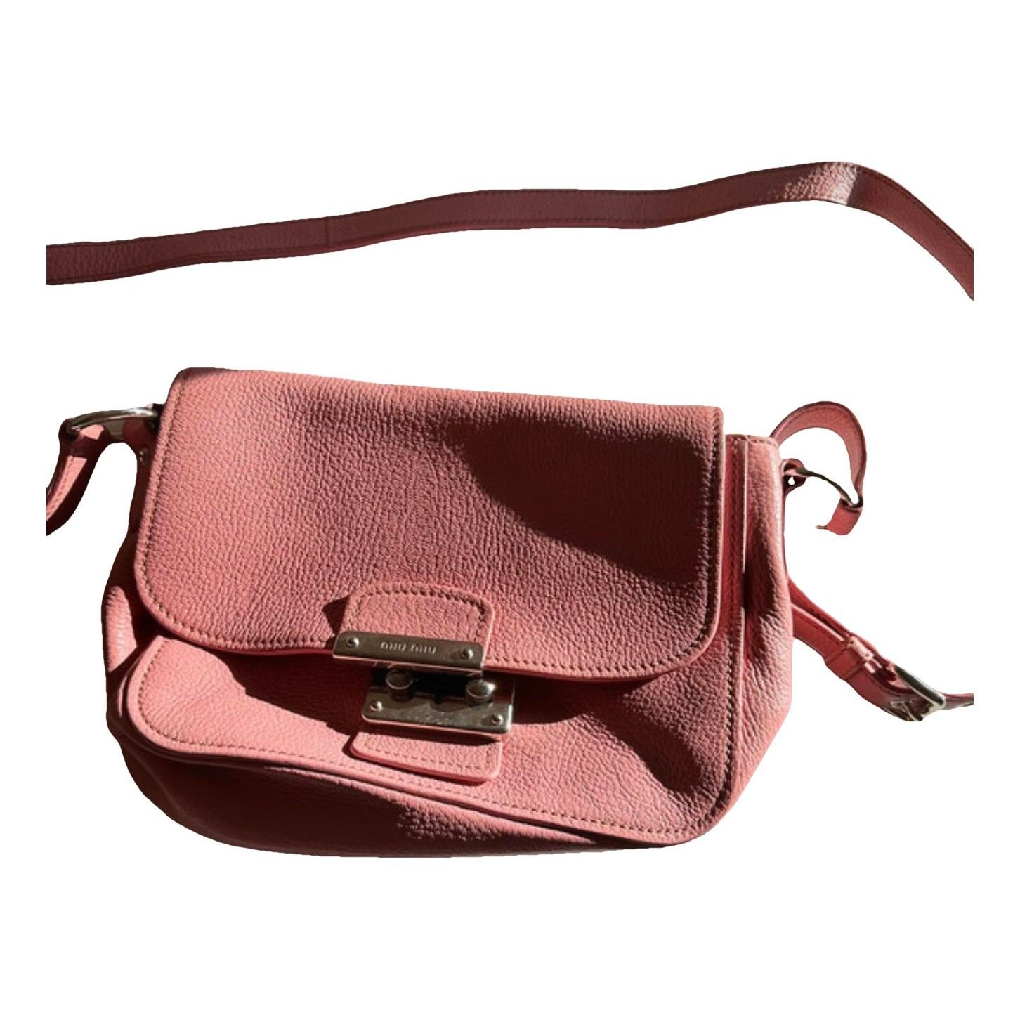 Madras leather clutch bag