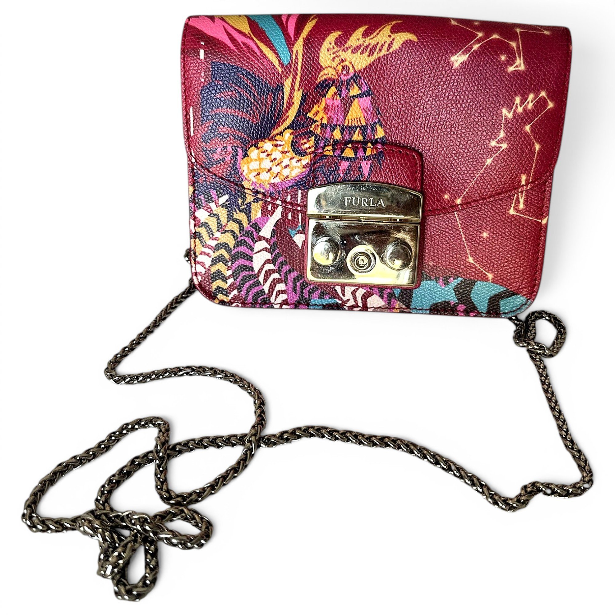 Furla Metropolis leather crossbody bag