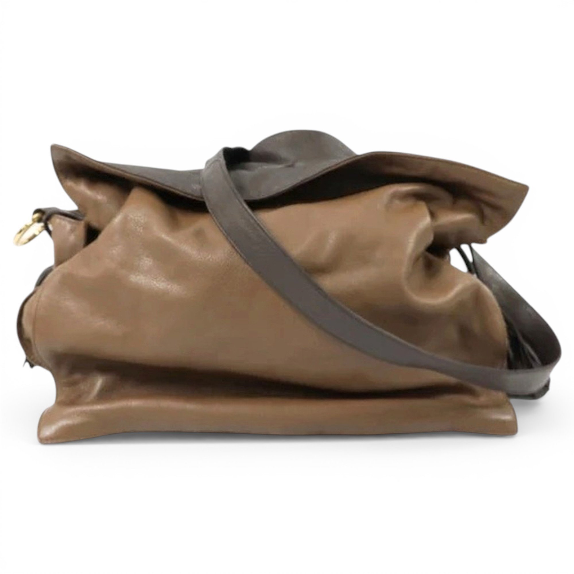 Flamenco leather handbag