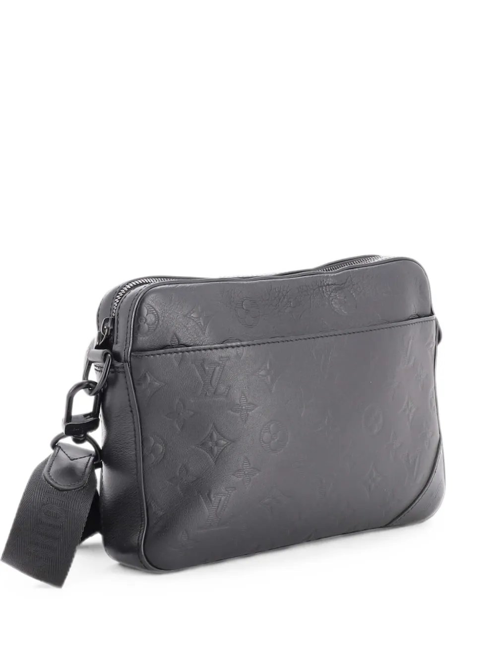 Duo Messenger Bag Monogram Shadow Leather crossbody bag
