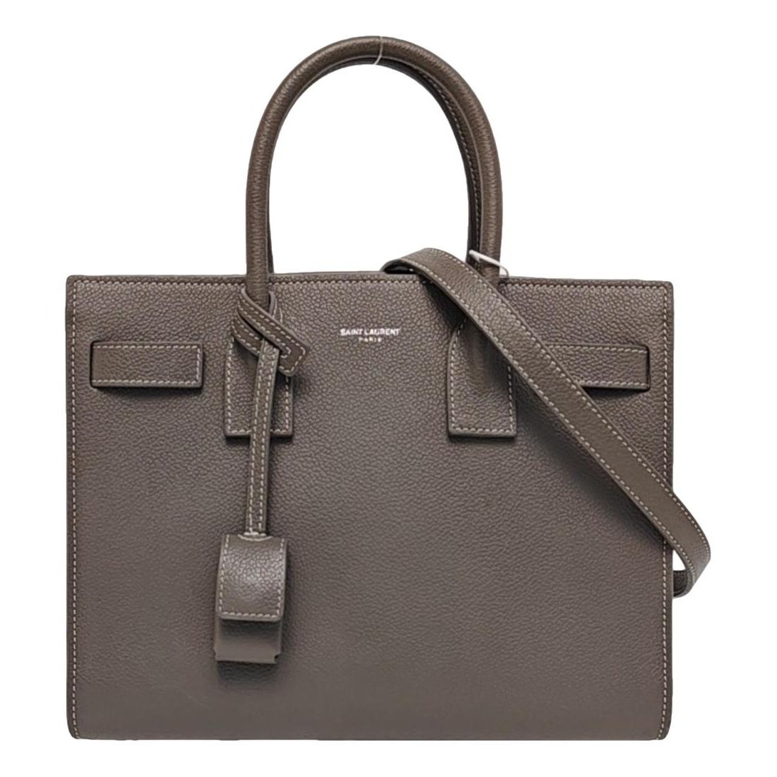Sac de Jour leather tote