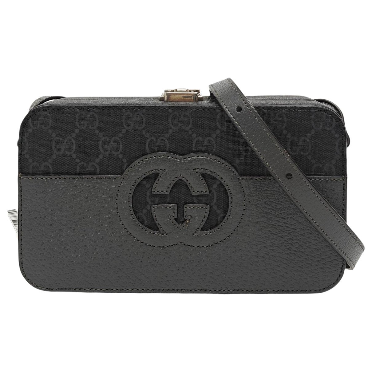 Leather crossbody bag