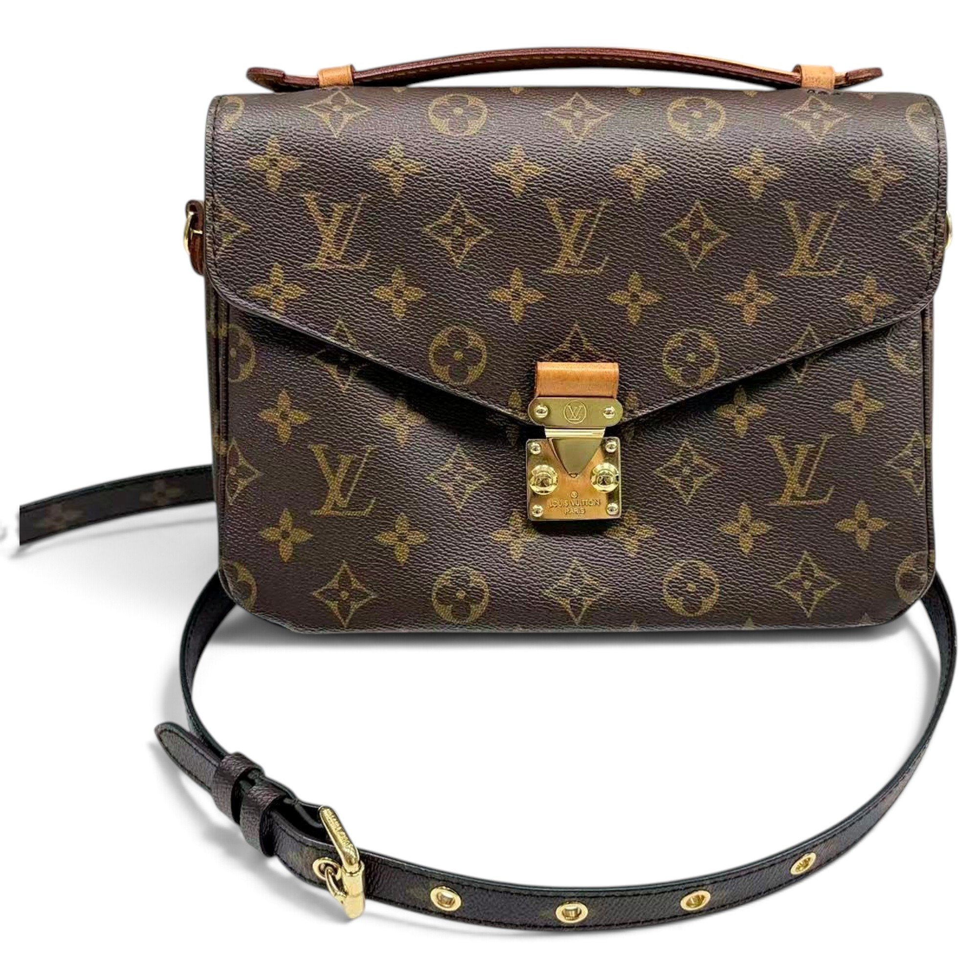 Metis leather handbag