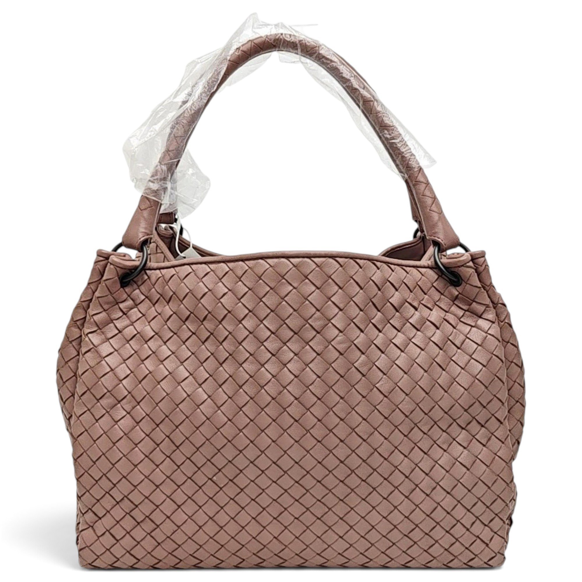 Parachute leather handbag