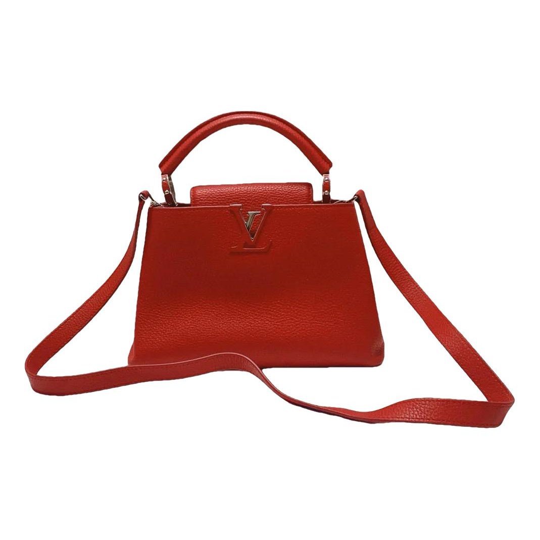Capucines leather handbag