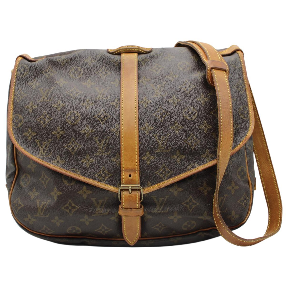 Saumur leather crossbody bag