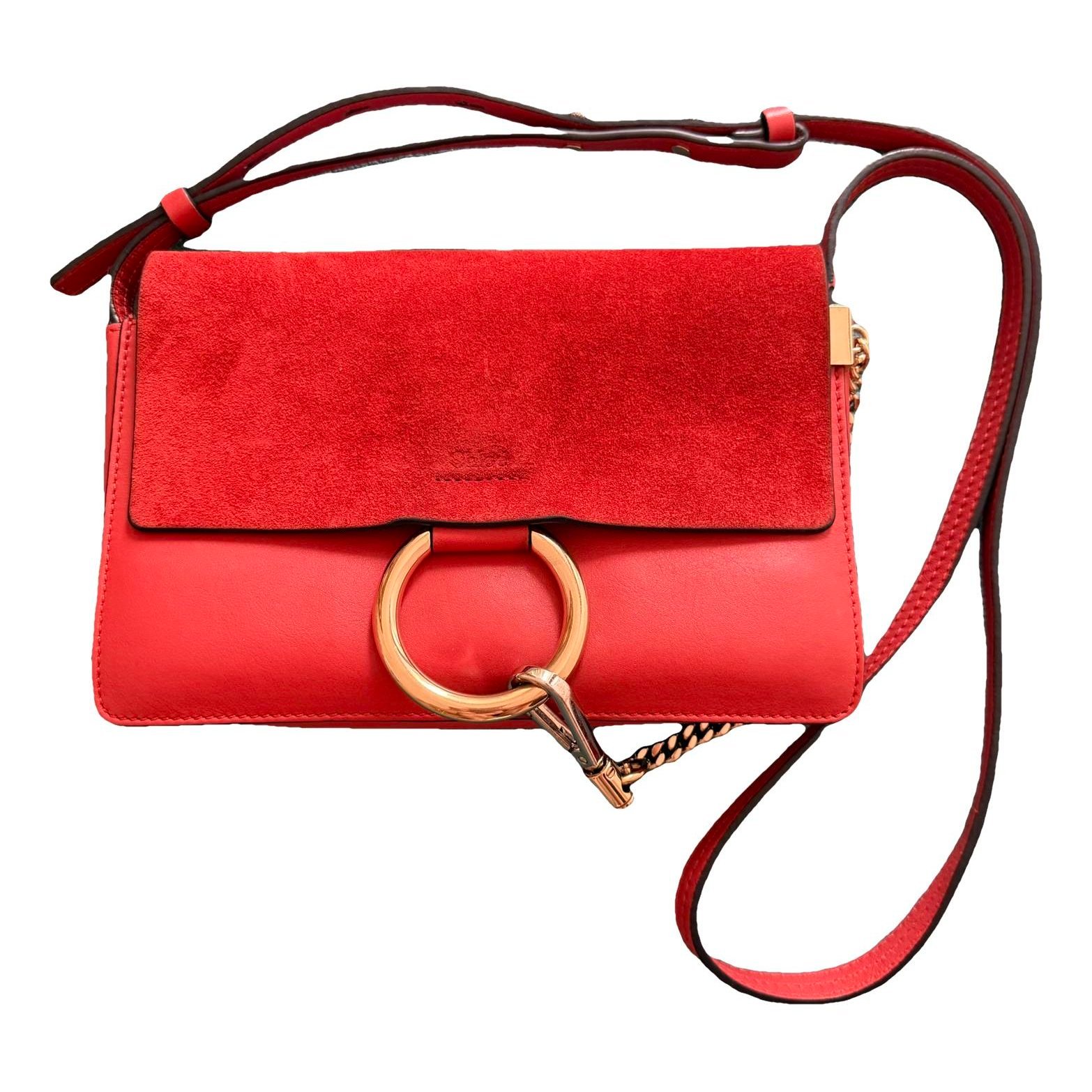 Faye leather crossbody bag