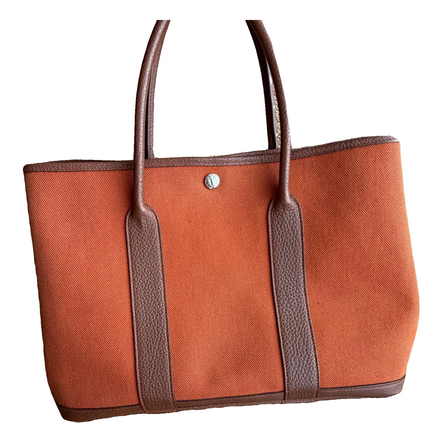 Garden Party leather handbag