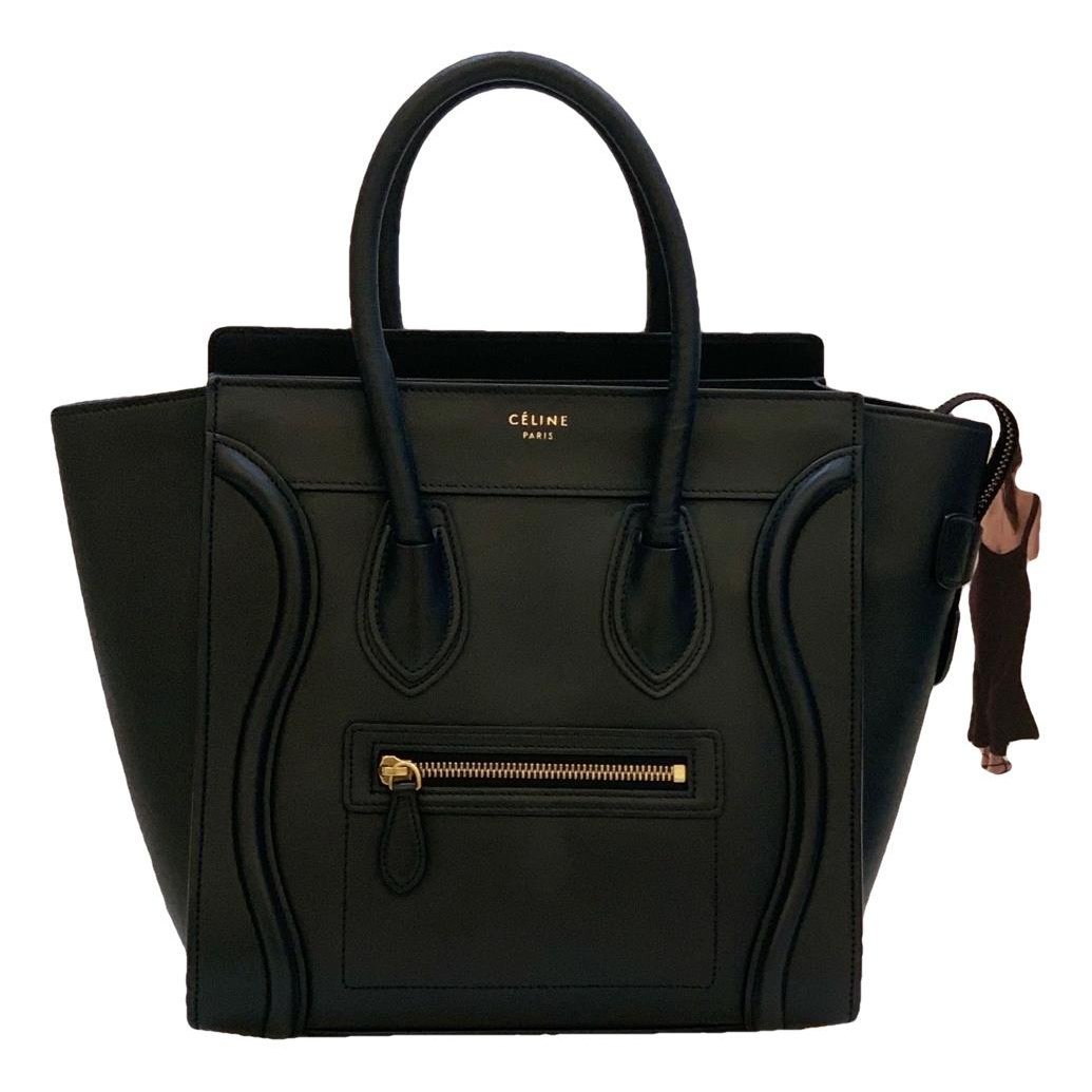 Luggage leather handbag