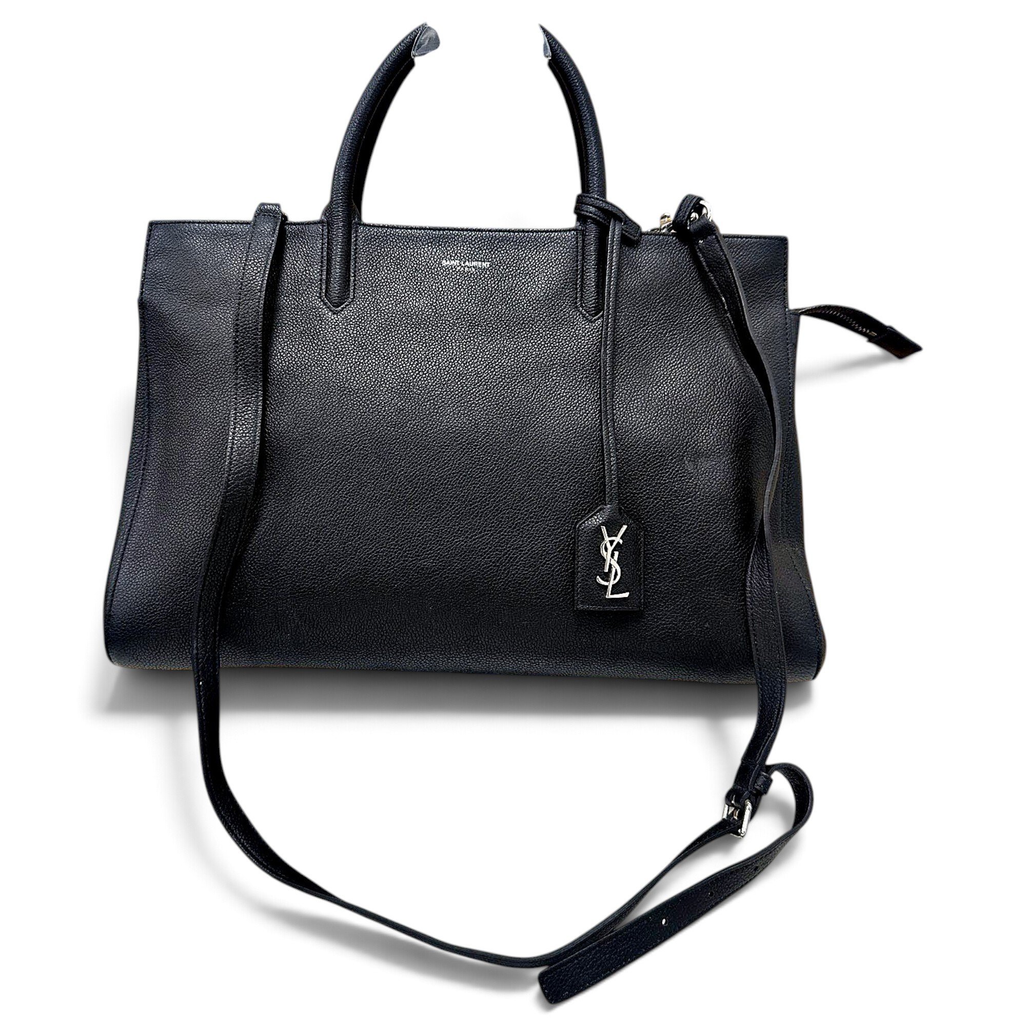 Leather tote