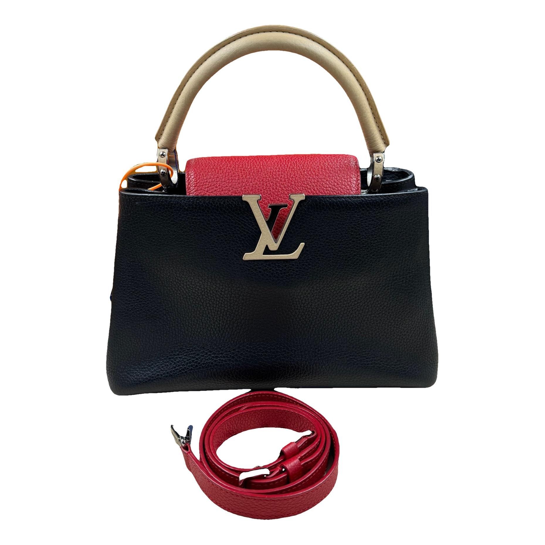 Capucines leather handbag
