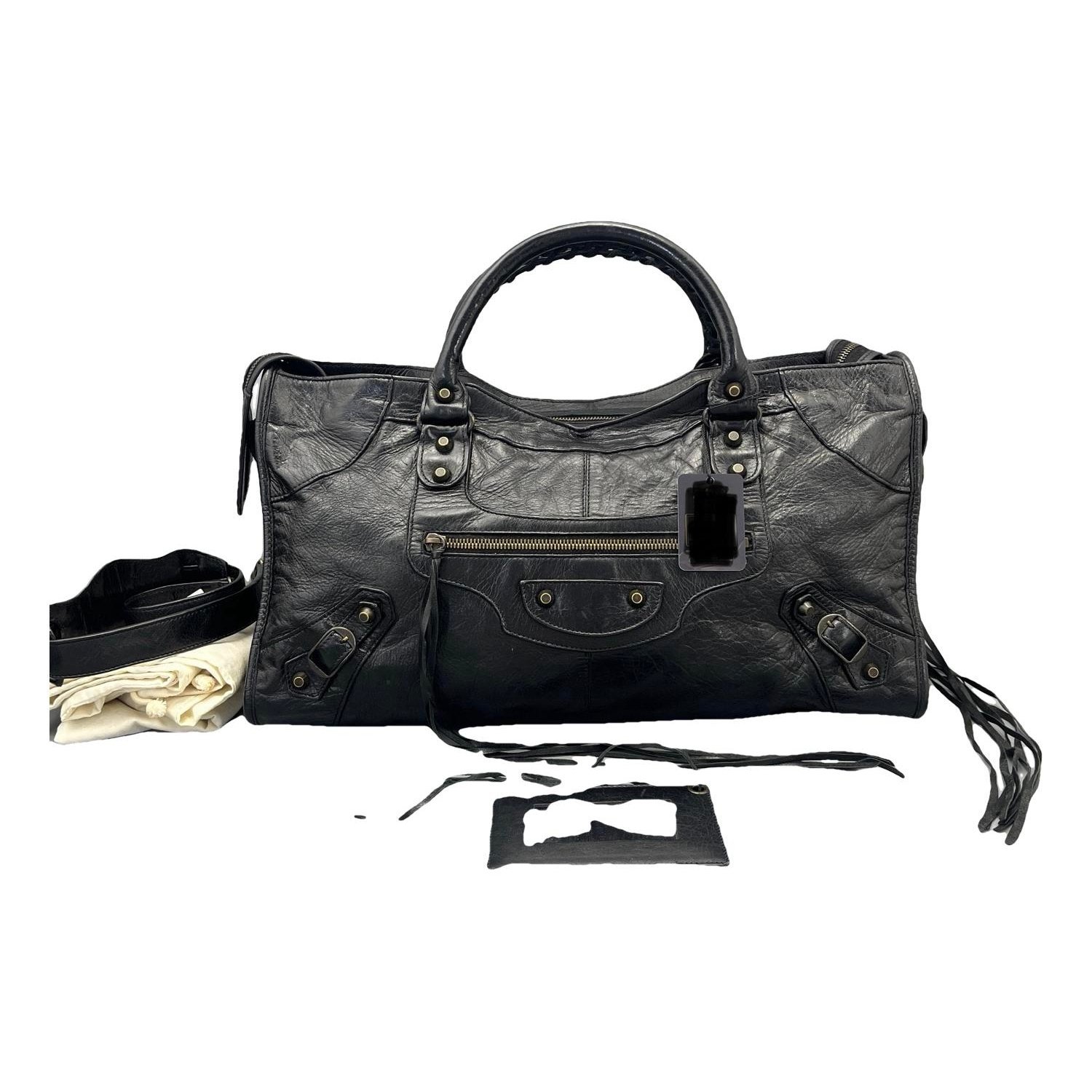 Neo Cagole City leather handbag