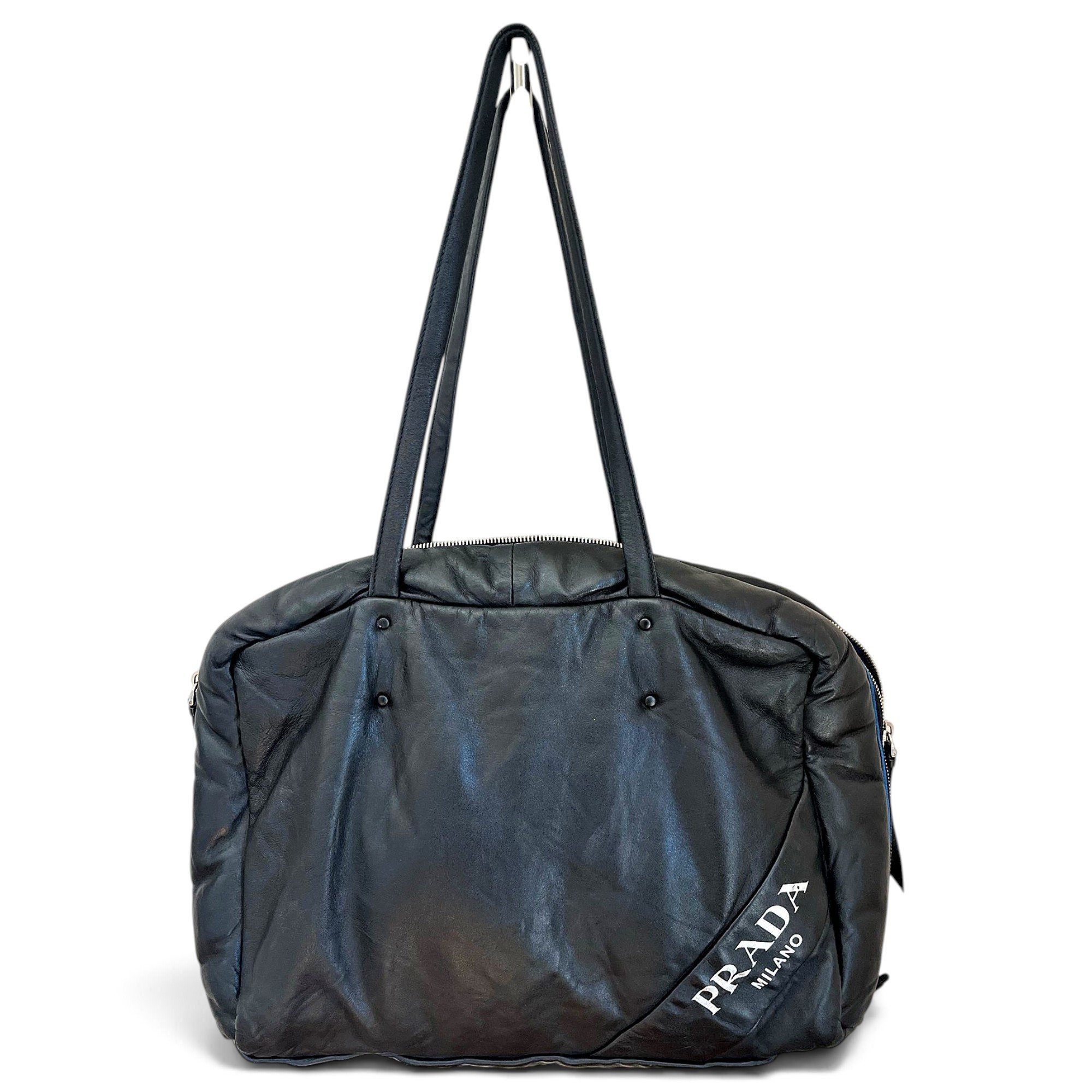 Leather tote