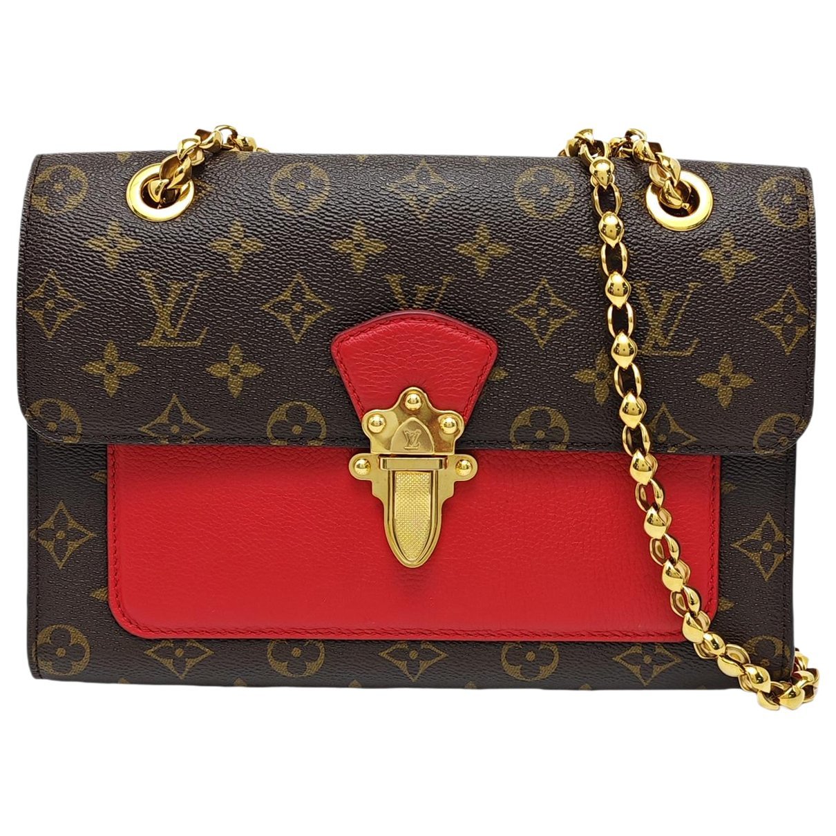 Victoire leather crossbody bag