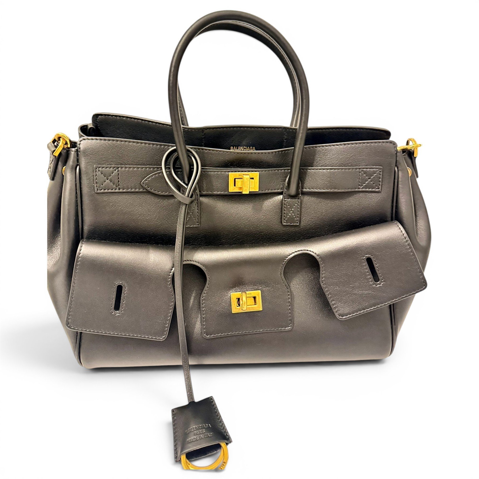 Carry All Bel Air leather handbag