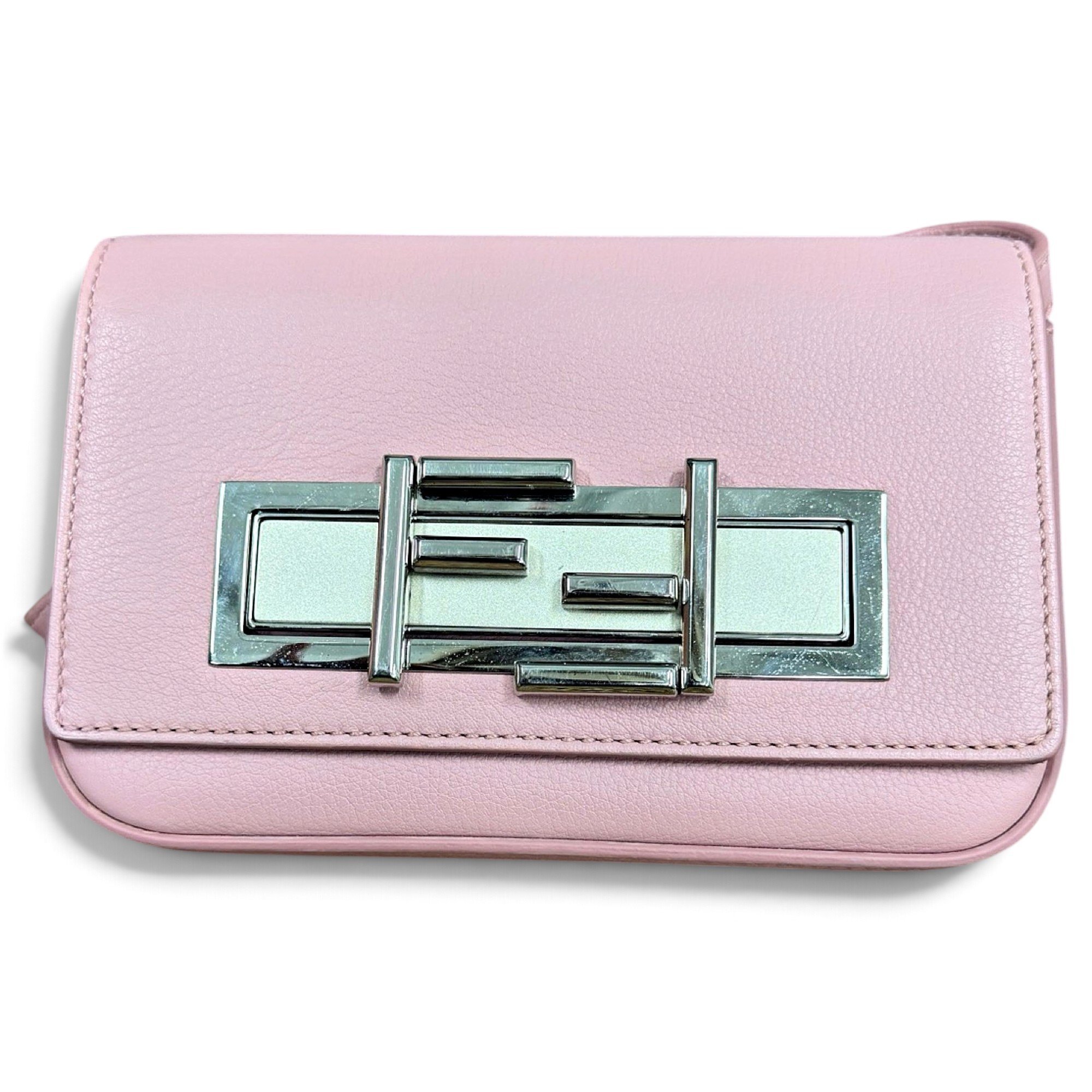 Baguette leather handbag