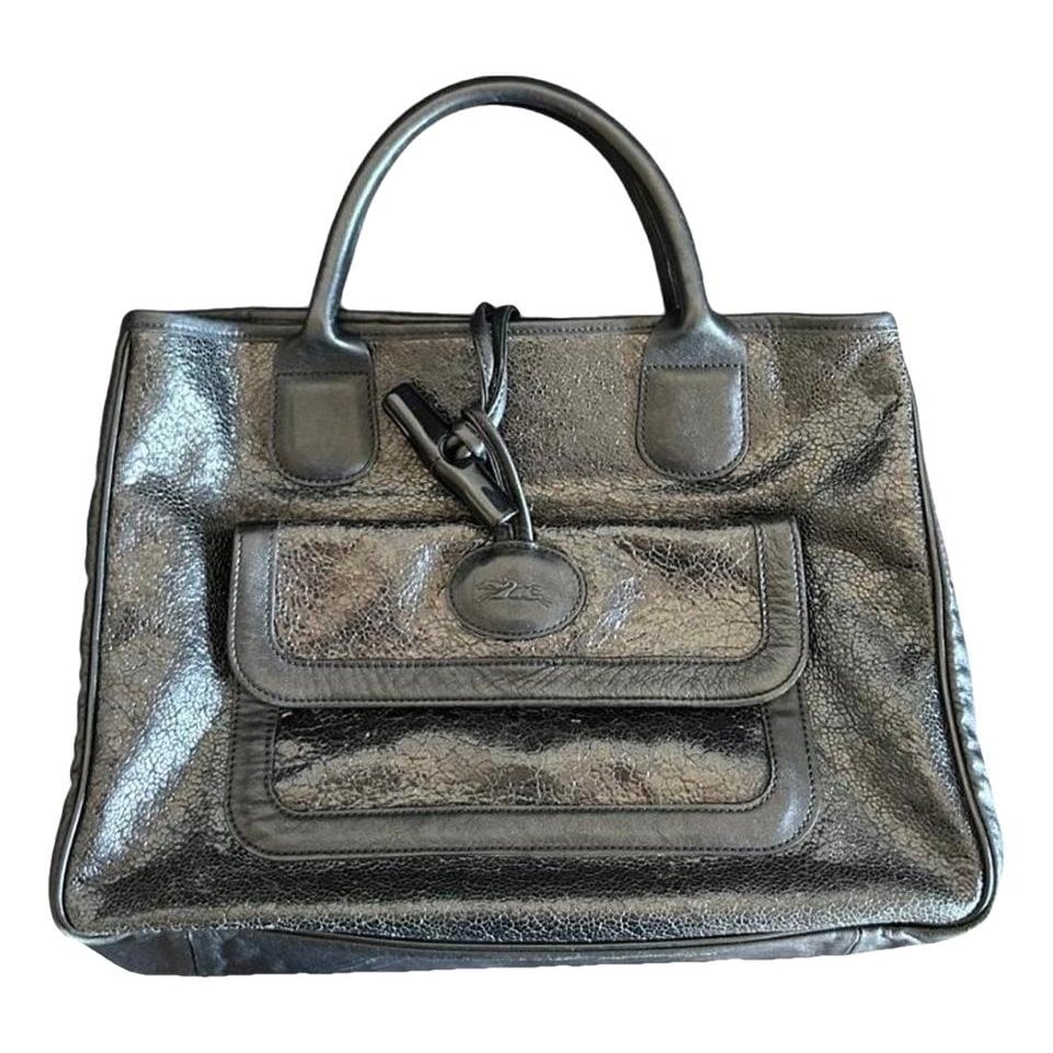 Roseau leather handbag
