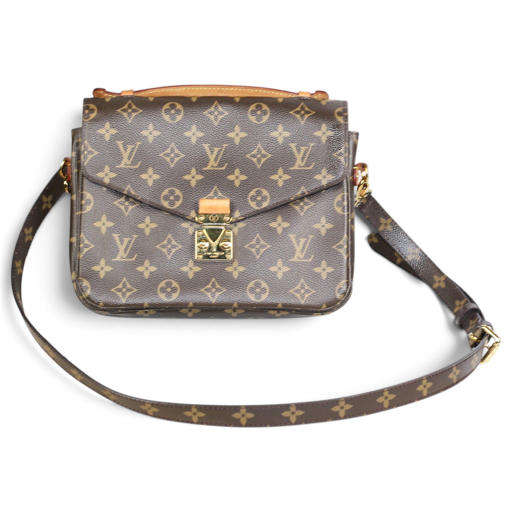 Metis leather crossbody bag