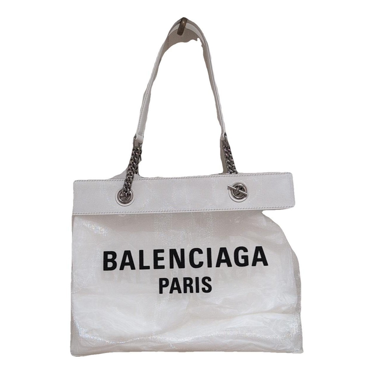 Navy cabas handbag