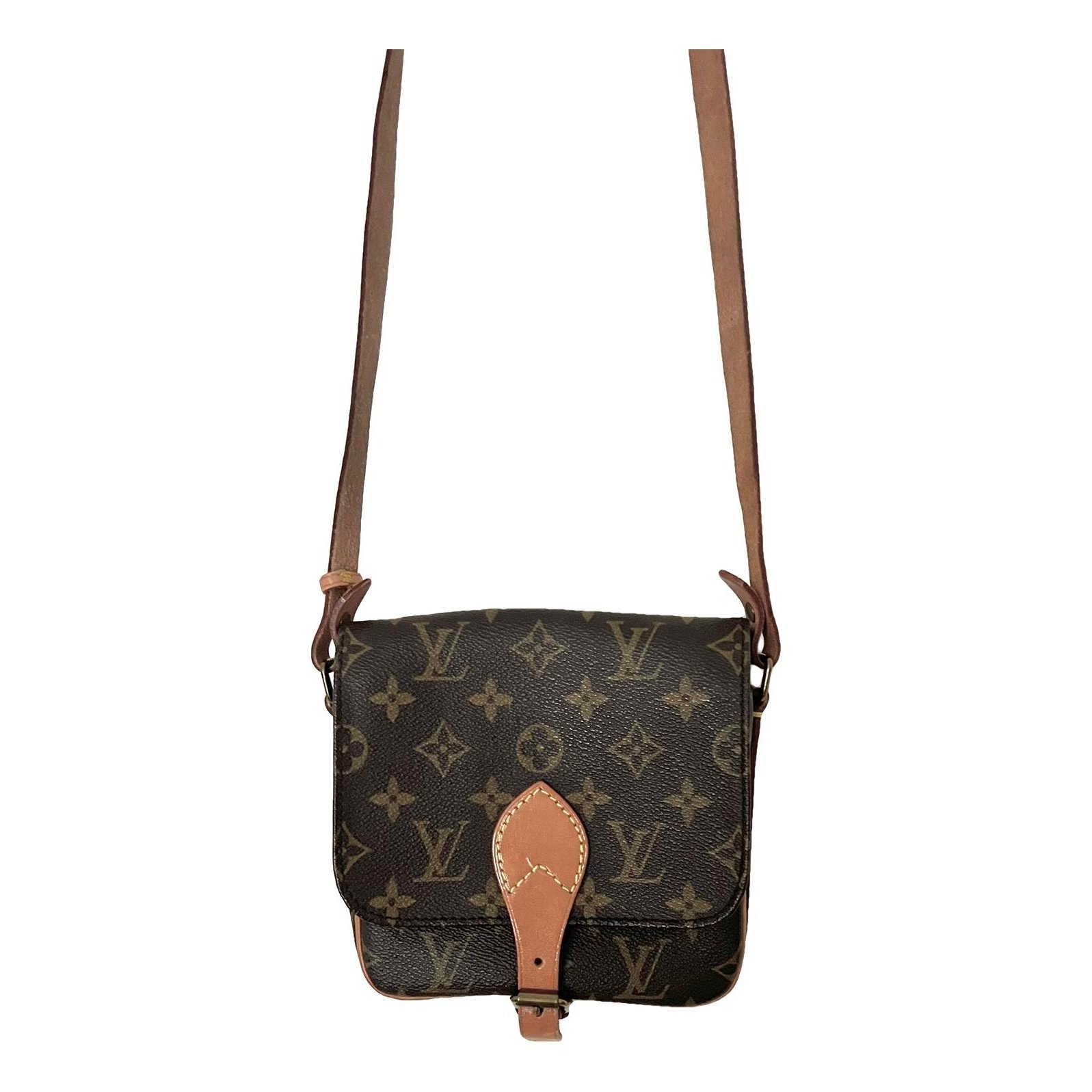 Cartouchière cloth crossbody bag