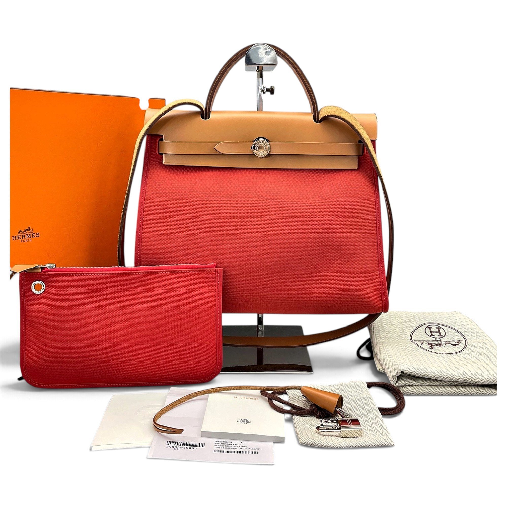 Herbag leather handbag