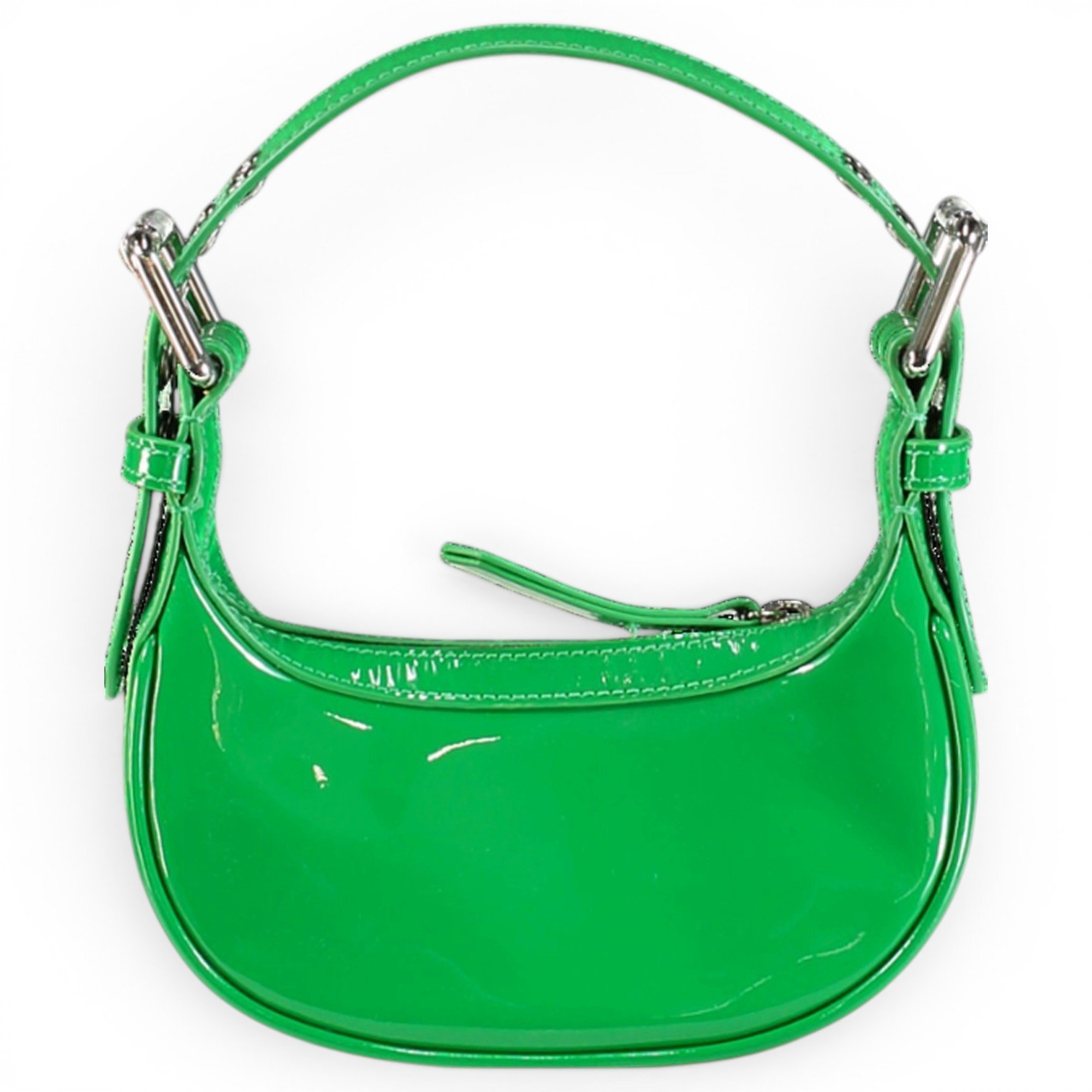 Mini patent leather bag