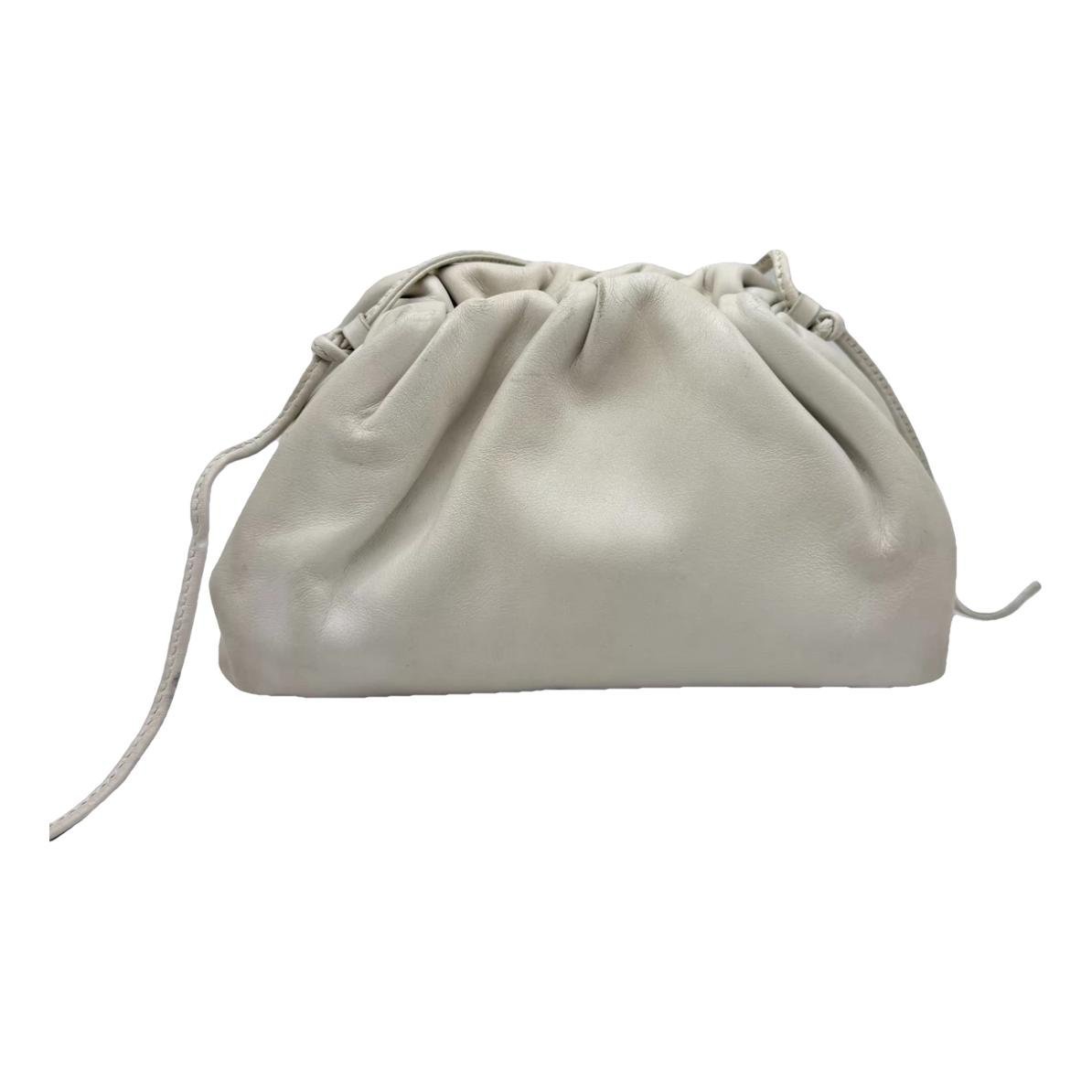 Pouch leather crossbody bag