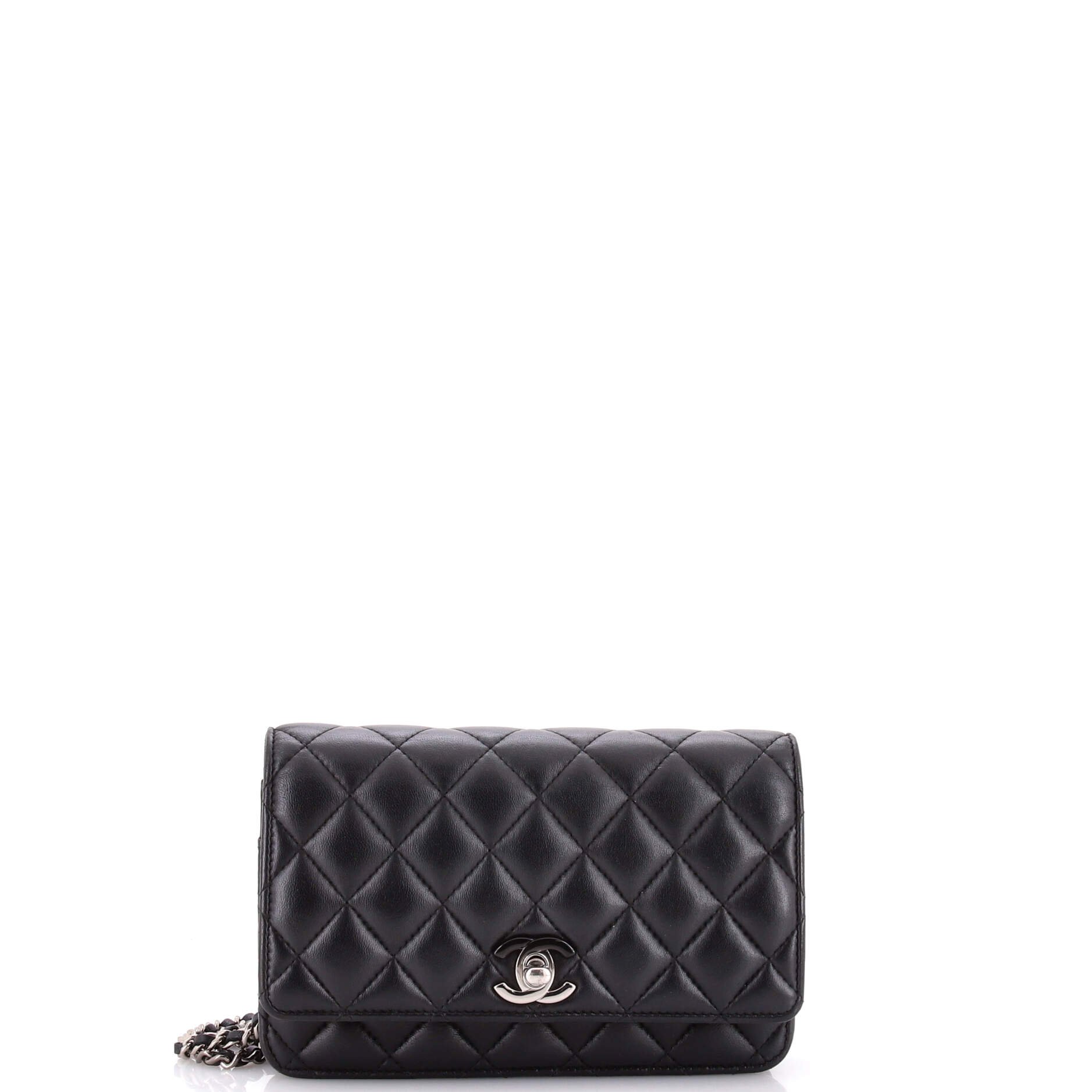 Chanel Ombre CC Wallet on Chain Quilted Lambskin