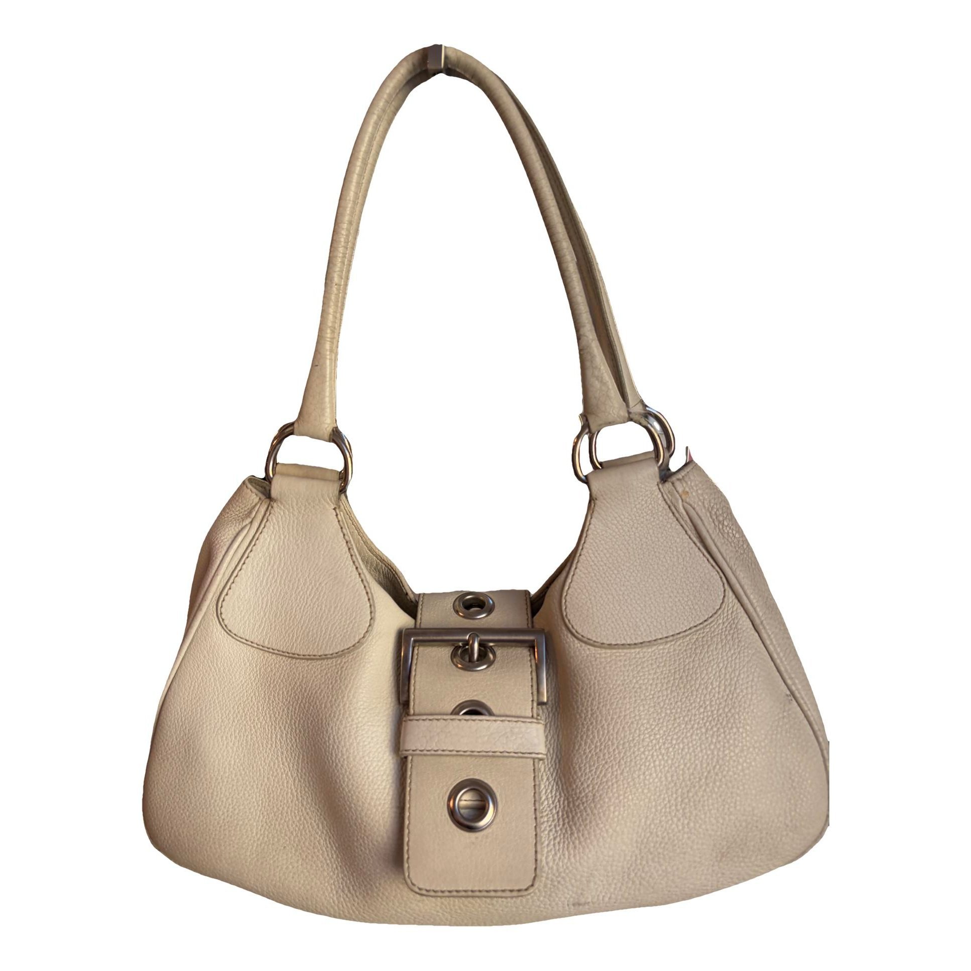 Moon leather handbag